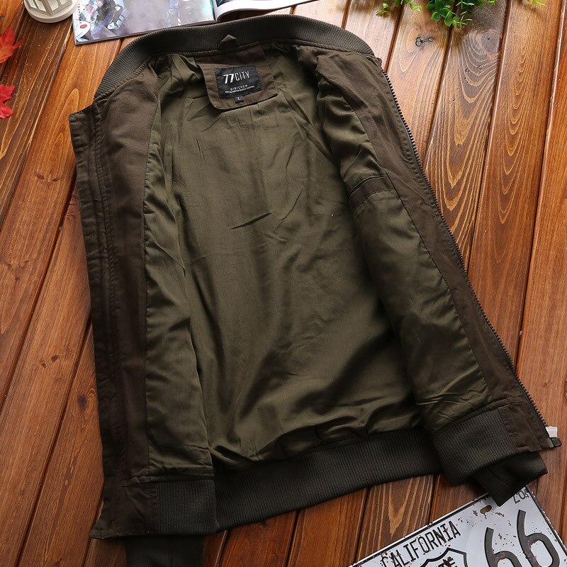 Jaqueta Bomber Masculina Primavera Tática Militar