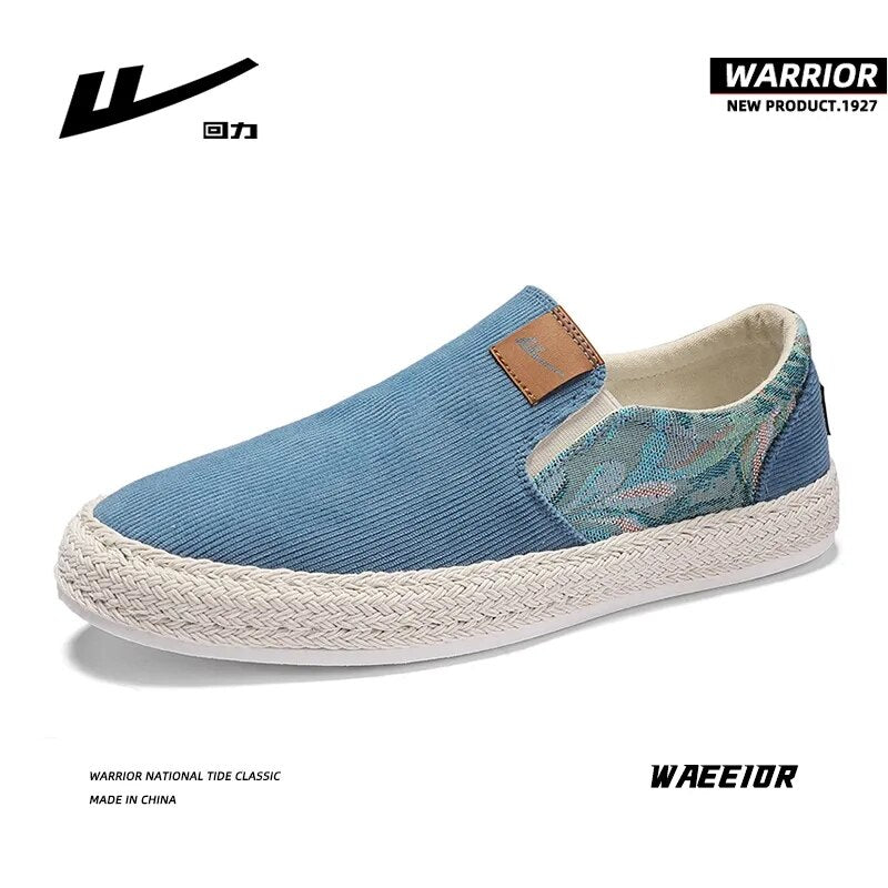 Sapatos de Lona Guerreiros Masculinos Verão