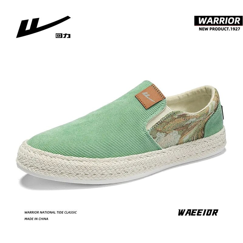 Sapatos de Lona Guerreiros Masculinos Verão